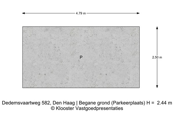 Floorplan - Dedemsvaartweg 582, 2545 AS Den Haag